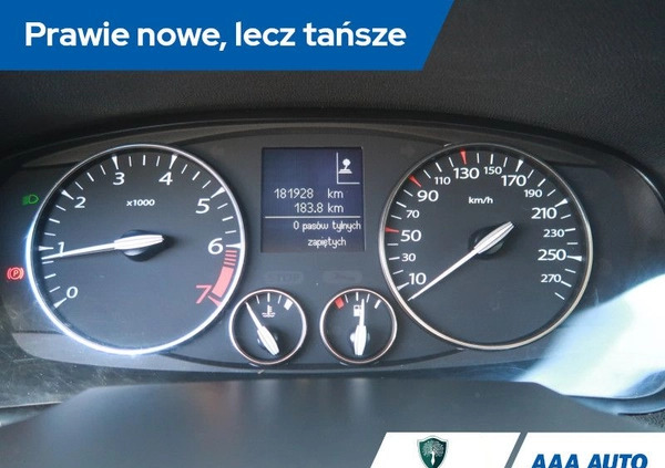 Renault Laguna cena 21000 przebieg: 181926, rok produkcji 2009 z Ciężkowice małe 277